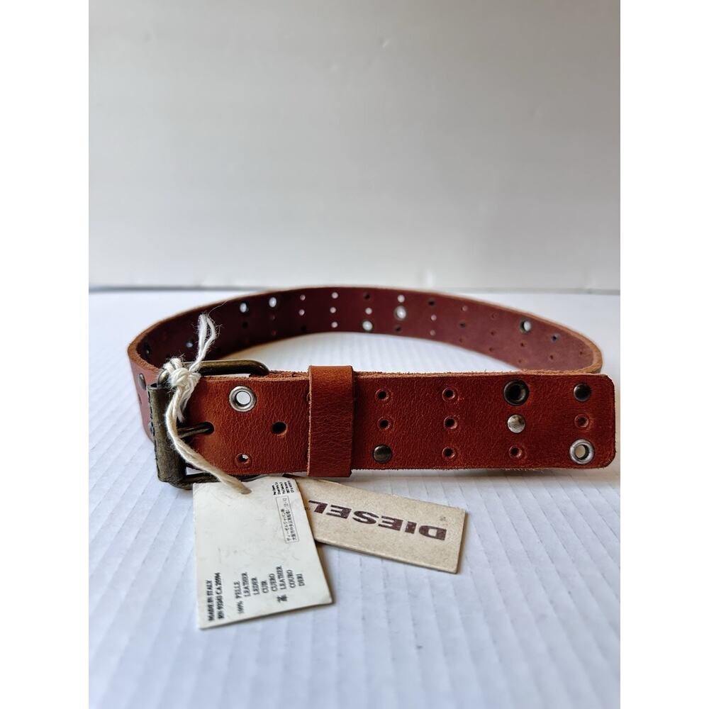 Diesel boys leather belt NWT size 4 y.o.
